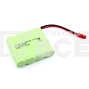 Аккумулятор Ni-Mh 4.8V 2400 mAh AA Flatpack разъем JST