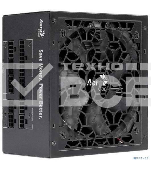 Блок питания Aerocool / Formula AERO BRONZE 850M, 850Вт, 80 PLUS Bronze, 120мм, модульный, черный