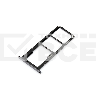 Лоток для SIM-карты Huawei Y6 2018 черный