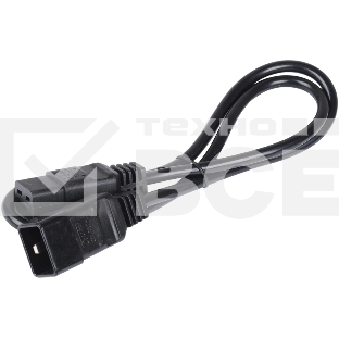 Кабель электропитания PDU 3х1,5 1М с разъёмами С19-C20
