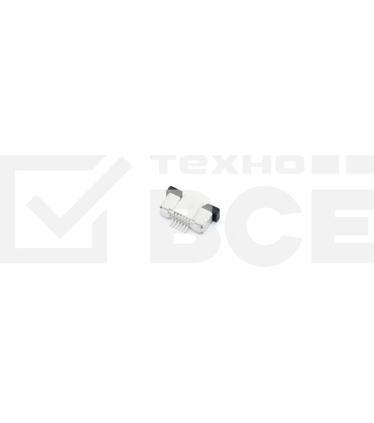 Разъем FPC  Half Coverage Top Contact 0.5K-BS-6PWB 6 pin высота 2мм шаг 0,5мм