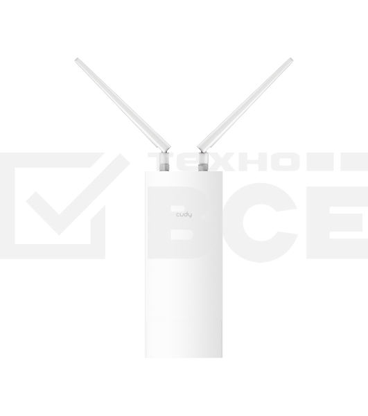 Повторитель беспроводного сигнала Cudy AP1200 Outdoor AC1200 Wi-Fi белый