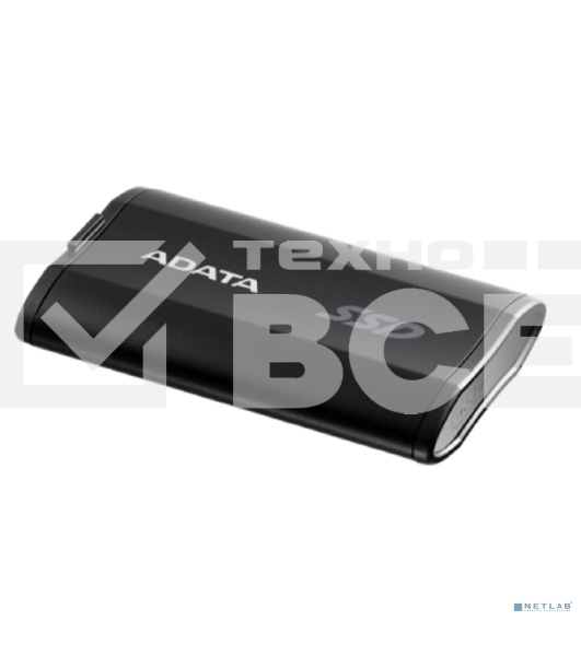 Внешний накопитель SSD ADATA 1Tb SD810 USB Type-C (2000/2000 Mb/s) metal case black (SD810-1000G-CBK)