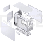 Корпус компьютерный Mini-Tower/ Case JONSBO D31 STD, Mini-Tower, TG, no fan, 1xUSB-A 3.2 + 1xUSB-C 3.2, mATX, mDTX, mITX White, фото4