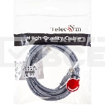 Патч-корд 3м 'Telecom' UTP кат.5еRJ45,литой, серый, NA102--3M, фото14