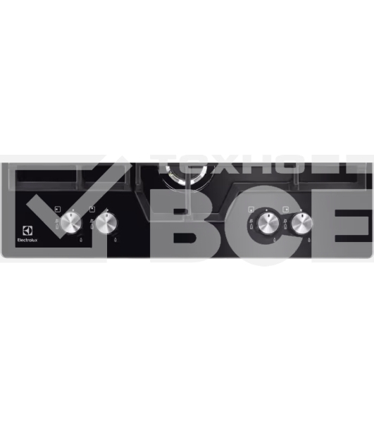 Газовая варочная панель Electrolux KGG6456K черный