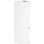 Встраиваемый холодильник Maunfeld MBF193NFFWGR Inverter белый двухкамерный 225/57 л морозилка снизу, NoFrost, фото14