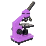 Микроскоп Levenhuk RAINBOW 2L AMETHYST/Аметист Микроскоп с предметным столиком, трехгнездным револьвером, фокусировочным механизмом, двумя источниками света с регулировкой яркости Монокулярная насадка Объективы: 4х, 10х, 40х, Увеличение микроскопа: 64-640x, фото23