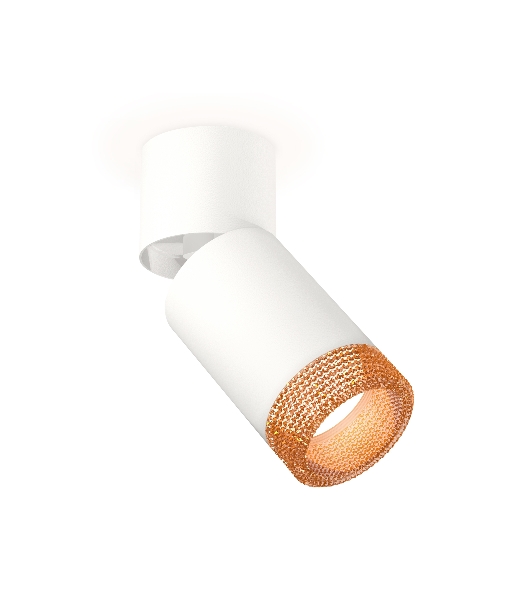 Комплект накладного поворотного светильника Ambrella light XM6312064 SWH/WH/CF белый песок/белый/кофе MR16 GU5.3 (A2220, C6312, N6154)