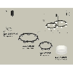 Светильник Ambrella light XR92091002/13 SBK/FR черный песок/белый матовый GX53 (A9209, C9238, C9232, N8401), фото2