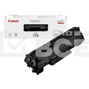 Картридж лазерный Canon 728 черный (2100 стр.) для CANON MF4410/4430/4450/4550/4570/4580