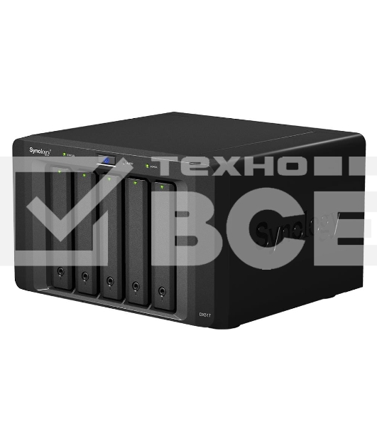 Модуль расширения СХД 5BAY NO HDD ESATA DX517 SYNOLOGY