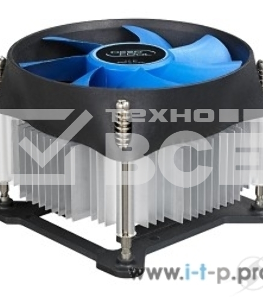 Кулер для процессора DEEPCOOL THETA 20 PWM черный, 100 мм, алюминий, 2400 об/мин, 32.5 дБ, 4 pin, 95 Вт, 60 мм
