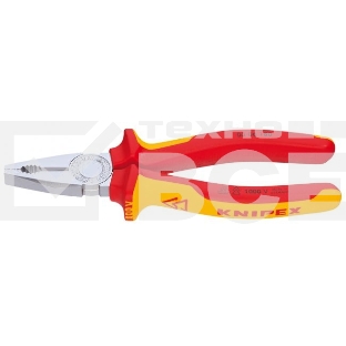 Пассатижи KNIPEX 0306160 1000V160мм электротехнический. сталь инструментальная, закаленная