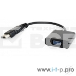 Переходник DisplayPort - VGA Cablexpert A-DPM-VGAF-02, 20M/15F, кабель 15см, пакет, фото2