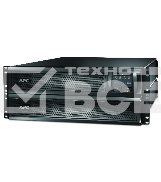 Источник бесперебойного питания APC Smart-UPS X SMX3000RMHV2UNC 2700Вт 3000ВА черный
