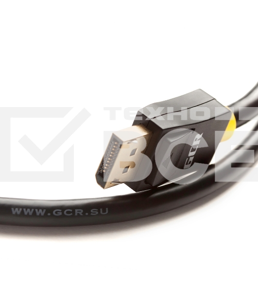Кабель Greenconnect 2.0m DisplayPort v1.2, 20M/20M, черный, 28/28 AWG, GCR-DP2DP-2.0m