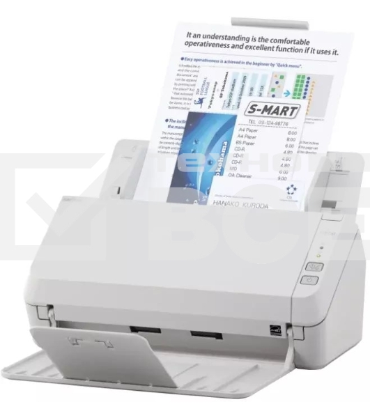 Сканер Fujitsu SP-1120N (PA03811-B001) A4 белый