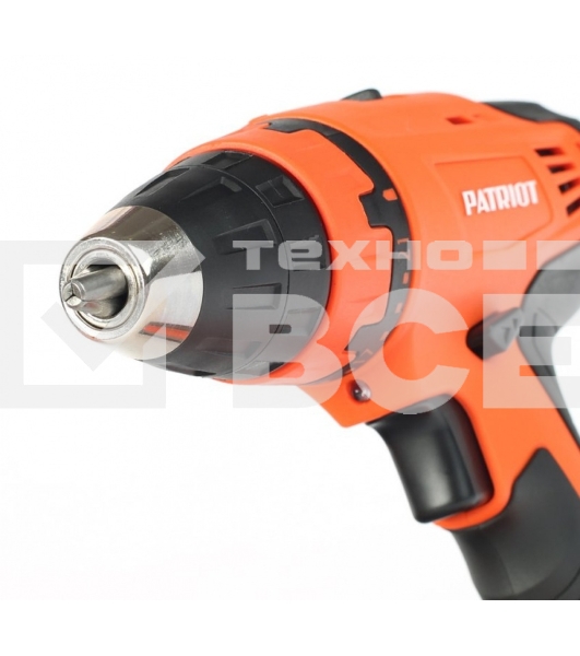 Дрель-шуруповерт аккумуляторная Patriot BR 140Li, Аккумуляторная, 14,4В, 2 АКБ, Кейс