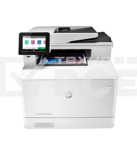 МФУ лазерное HP LaserJet Pro M479fdn (W1A79A), A4, цветной, печ. до 27 стр/мин., скан. до 29 стр/мин. (ч/б) 20 стр/мин. (цвет), 600 x 600 dpi (печать) 1200x1200dpi (скан.), USB, RJ-45, Air Print, Mopria