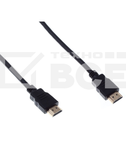 Кабель аудио-видео Buro HDMI (m)/HDMI (m) 1.8м. феррит.кольца позолоченные контакты черный