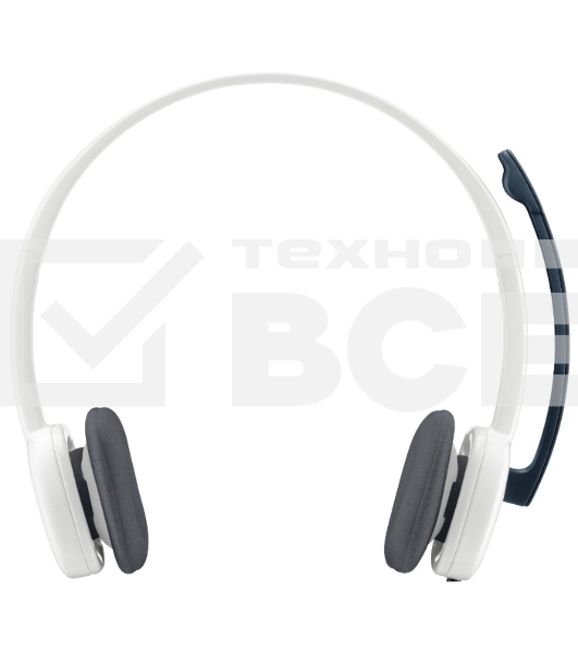 Наушники с микрофоном Logitech H150 белый накладные оголовье (981-000350)