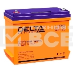 Аккумуляторная батарея Delta DTM 1255 L напряжение 12В, емкость 55Ач (239x132x210mm), фото 1