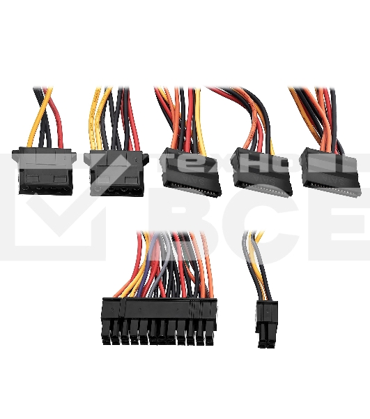 Серверный блок питания  450W ExeGate EX292219RUS ServerPRO-1U-F450AS (Flex ATX, APFC, КПД 80% (80 PLUS), 4cm fan, 24pin, 4pin, 3xSATA, 2xIDE)