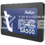 Накопитель SSD Netac SA500, 512GB, SATA III, 2.5