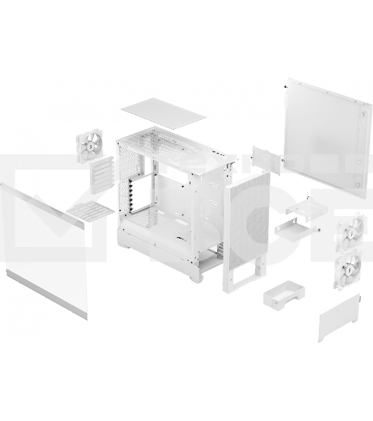 Компьютерный корпус Fractal Design Pop Air RGb белый TG Clear Tint FD-C-POR1A-01