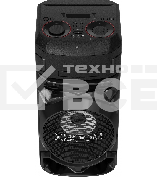 Микросистема LG ON77DK черный/CD/CDRW/DVD/DVDRW/FM/USB/BT