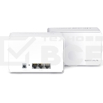 Домашняя Mesh Wi‑Fi система AX3000 Whole Home Mesh Wi-Fi 6 SystemSPEED: 574 Mbps at 2.4 GHz + 2402 Mbps at 5 GHzSPEC: Internal Antennas, 3× Gigabit Ports per Unit (WAN/LAN auto-sensing), 1024-QAM, OFDMA, HE160FEATURE: MERCUSYS APP, Router/AP Mode, One Unified Network, Seaml, фото 1