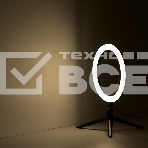 Светильник кольцевой Gauss 14W 700lm 3000-6500K 5V USB IP20 260x23мм черный дим пульт LED, фото12