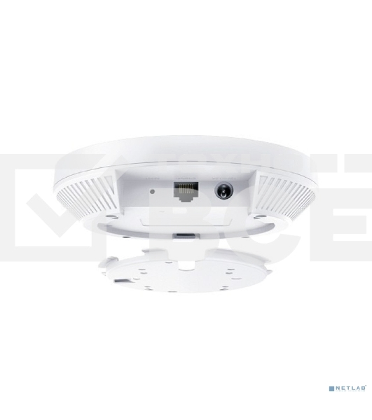 Потолочная точка доступа TP-Link EAP653 AX3000 Ceiling Mount Dual-Band Wi-Fi 6 Access Point, 1?1Gbps RJ45 Port, 574Mbps at2.4 GHz + 2402 Mbps at 5 GHz, 802.3at POE, 2?Internal Antennas