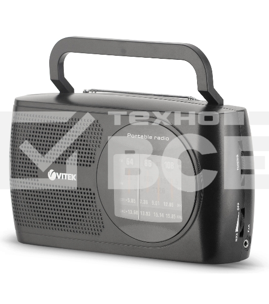 Радиоприемник Vitek VT-3587 BK черный