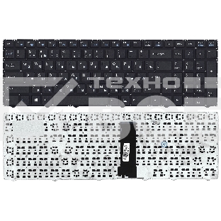 Клавиатура для ноутбука DNS Clevo WA50SFQ горизонтальный Enter черный