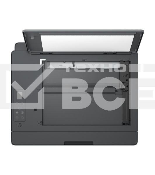 МФУ струйный HP Smart Tank 581 AiO (4A8D4A), A4, цветной, печ. до 22 стр/мин. (ч/б) до 16 стр/мин. (цвет), 1200 x 1200 dpi, USB, Wi-Fi, Air Print, Mopria