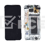 Дисплей для Samsung Galaxy S8 Plus SM-G955F черный c серебристой рамкой, фото2