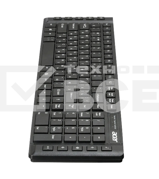 Клавиатура Acer OKW010 [ZL.KBDEE.002] проводная, USB, черный