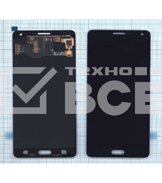 дисплей в сборе с тачскрином для Samsung Galaxy A7 SM-A700F, черный GH97-16922B