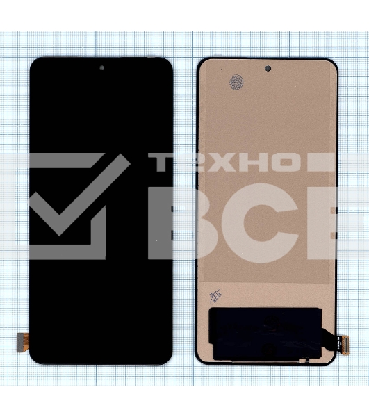 Дисплей для Nokia C2 2nd Edition черный