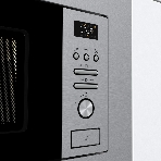 Микроволновая печь встраиваемая Gorenje BMI201AG1X нержавеющая сталь, 20 л, 800 Вт, переключатели - поворотный механизм/кнопки, фото15