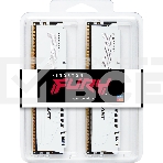 Оперативная память Kingston Fury Beast, DDR5, 32GB (2x16GB), 6000MHz, CL30, DIMM, с радиатором, белый, фото5