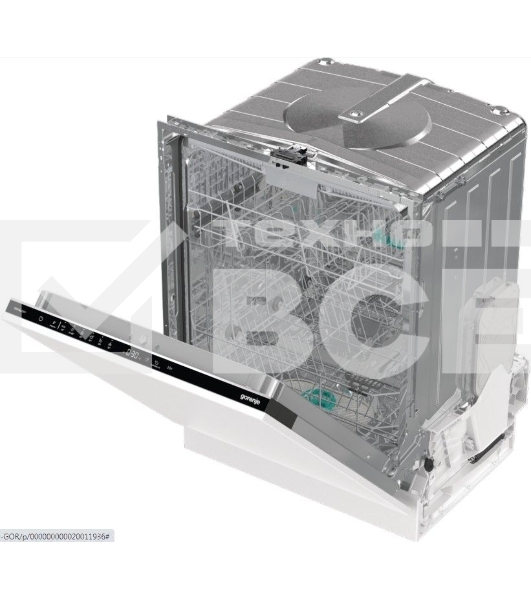 Встраиваемая посудомоечная машина Gorenje GV643D90, черный, 60 см, 16 компл., 45 дБ, класс A+++