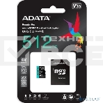 Карта памяти MICRO SDXC 512Gb W/AD. AUSDX512GUI3V30SA2-RA1 ADATA, фото6
