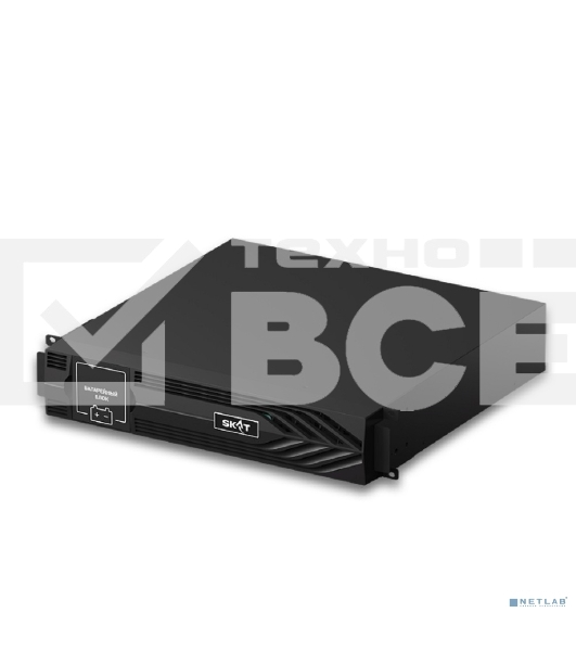 Блок батарейный Бастион SKAT BC 72/18S3 RACK P3 2U, 72В, АКБ 12шт 12В х 9А·ч, ЗУ, МПТ, (совместим с 8772 и 8773) (8786)