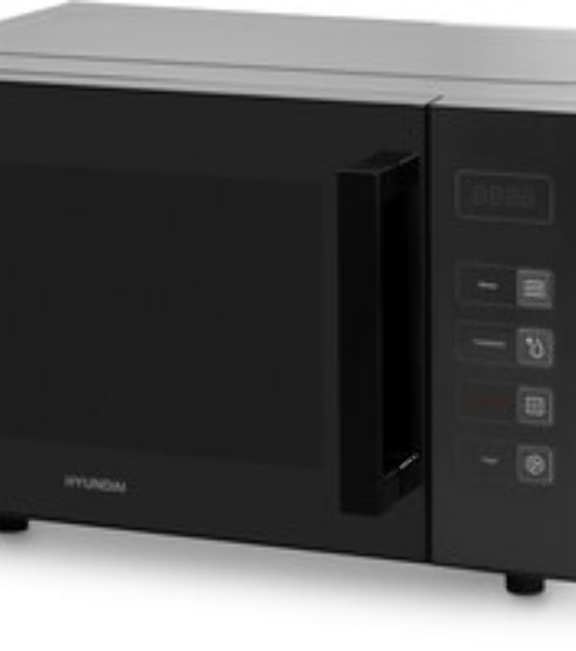 Микроволновая печь Hyundai HYM-D3008 черный, 23 л, 800 Вт, переключатели - кнопки