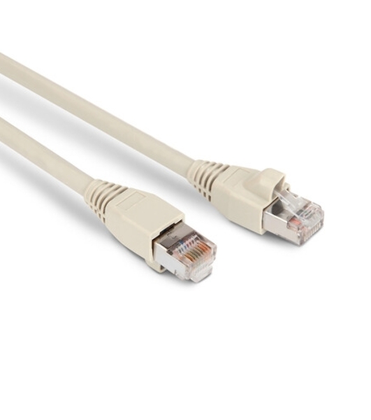 Патч-корд Hyperline PC-LPM-STP-RJ45-RJ45-C6a-5M-LSZH-GY Патч-корд FTP, Cat.6a, LSZH, 5 м, серый