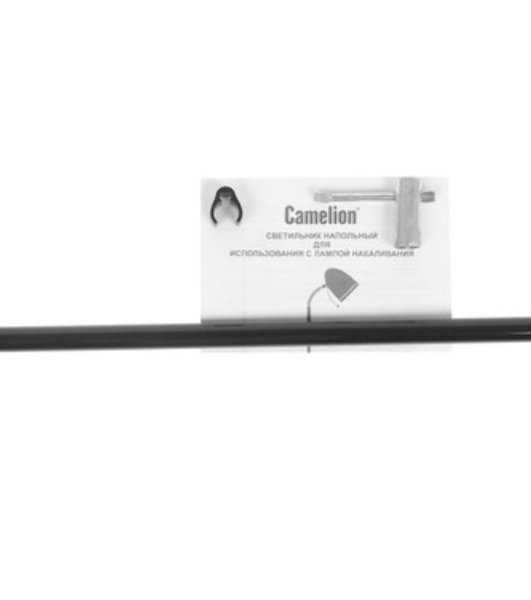 Светильник напольный, торшер, Camelion KD-332 C02 черный (230V, 40W, E27)