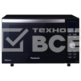 Микроволновая печь Panasonic NN-DF383BZPE черный, 23 л, 1070 Вт, переключатели - поворотный механизм/сенсор
